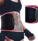 Womens Sweat Waist Trainer Workout Waist Trimmer for Women and Men Sweat Belt Adjustable Stomach Wraps for Weight Loss,Tummy Control Sport Band