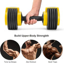 Compact Adjustable Dumbbell © Ⓢ