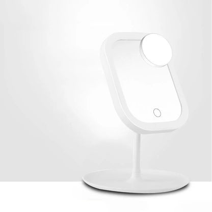 Dressing Mirror With Light Bulb Fill Light