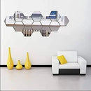 Hexagon Style Acrylic Mirror Home Decoration