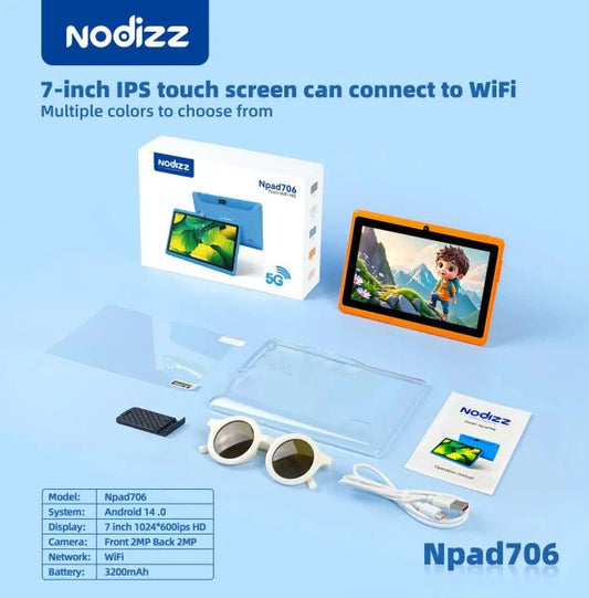 Nodizz - 7-inch WiFi HD Tablet